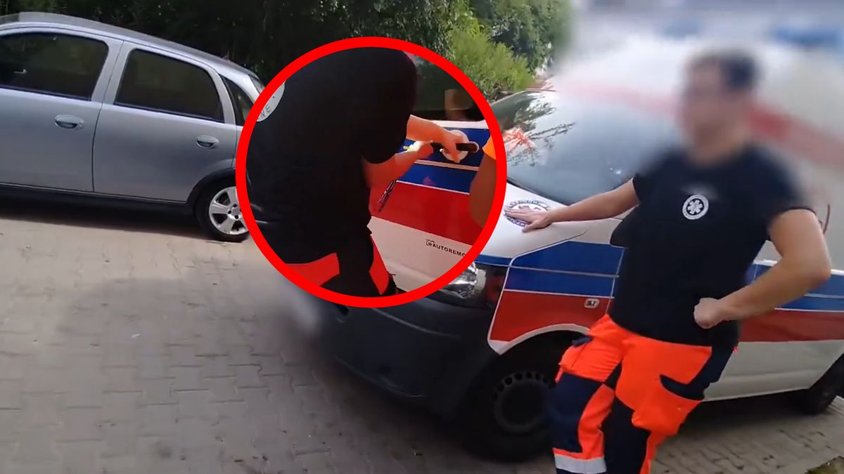 Dramatyczne sceny w Krakowie