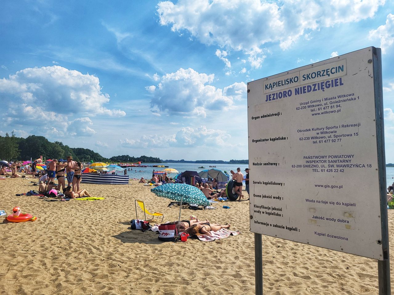 "Wielkopolska Ibiza", czyli Skorzęcin nad Jeziorem Niedzięgiel na Pojezierzu Gnieźnieńskim