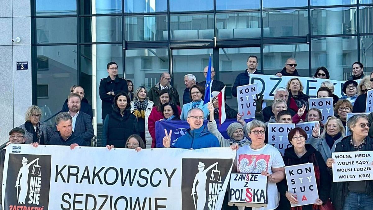 Ostatni protest sędziów w Krakowie?