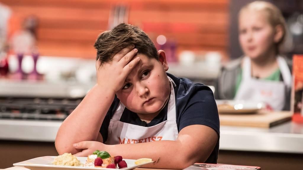 Mateusz Biernat jako 9-latek