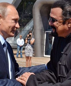Steven Seagal nie wierzy w winę Putina. "To jakiś podmiot zewnętrzny skłócił ze sobą dwa kraje"