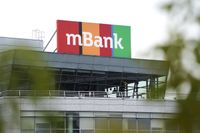 Daily Life In Warsaw
A sign with the logo of the Polish mBank is seen on August 7, 2019 in Warsaw, Poland. mBank is the fourth largest banking group in Poland with over 33 billion USD in assets. (Photo by Jaap Arriens/NurPhoto via Getty Images)
NurPhoto
daily life, mbank, money, urban