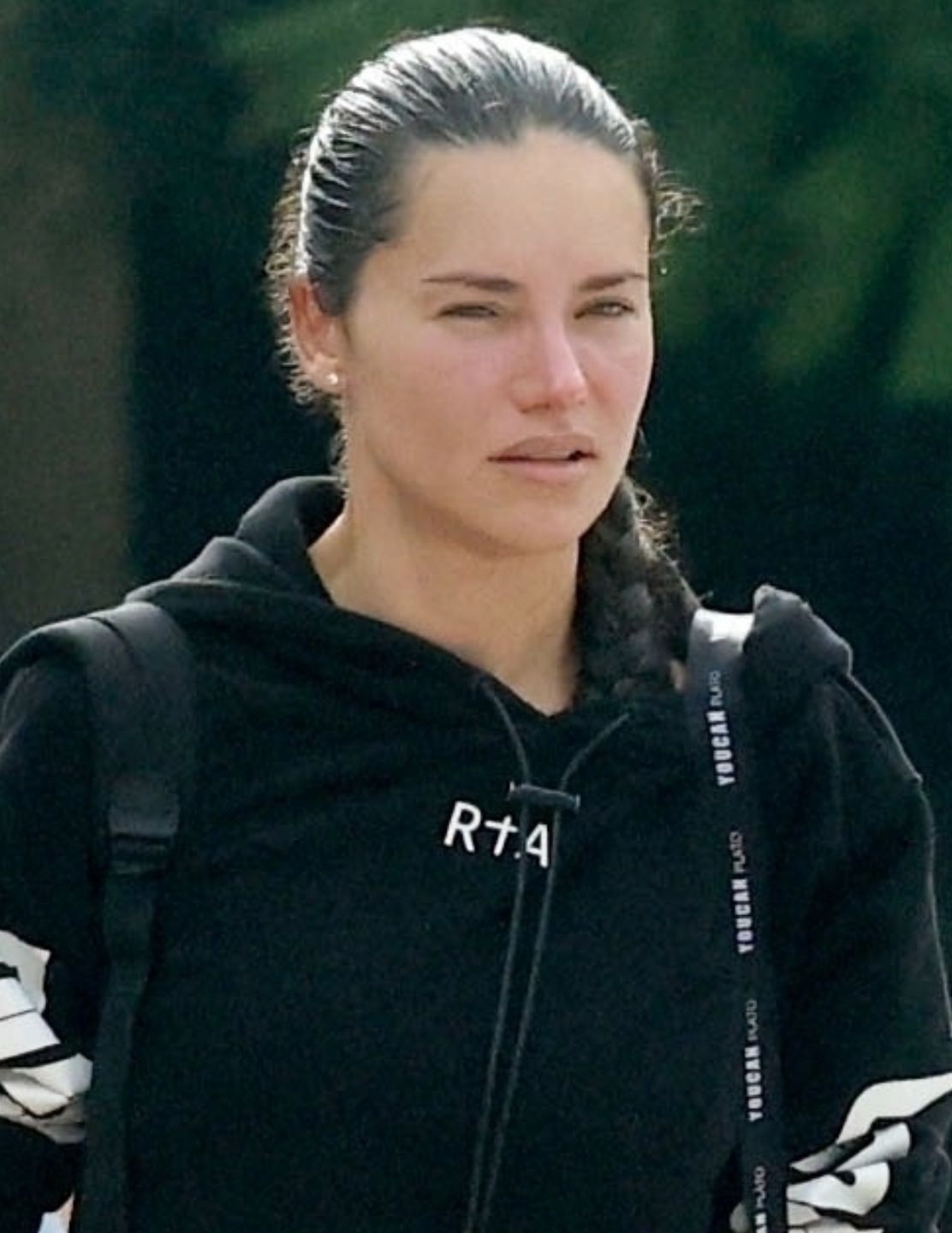 Adriana Lima pokazała się bez makijażu