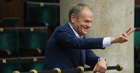 Ogromne emocje po nagraniu Seweryna. Zareagował Tusk