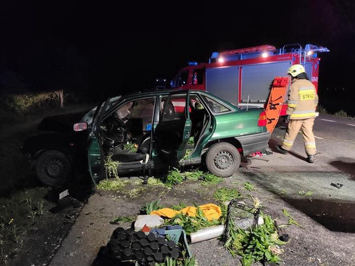 Po wypadku uciekł, zostawiając ciężko ranną pasażerkę. Jest w rękach policji