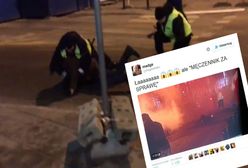 Prowokacja w trakcie protestów przed Sejmem? To nagranie podbija sieć