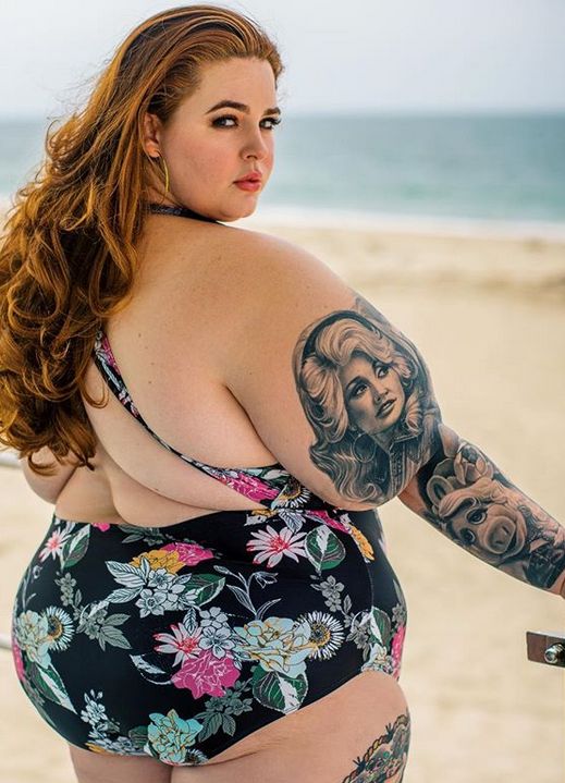 Tess Holliday przekracza granice dobrego smaku. Nie ma oporów przed nagością