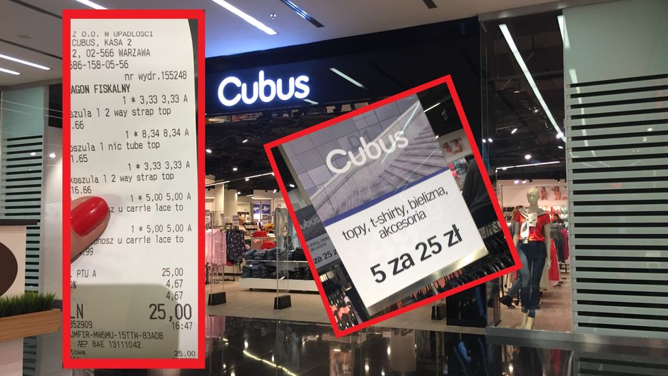 Wyprzedaż asortymentu w ostatnim Cubusie w Warszawie trwa do 16 listopada.