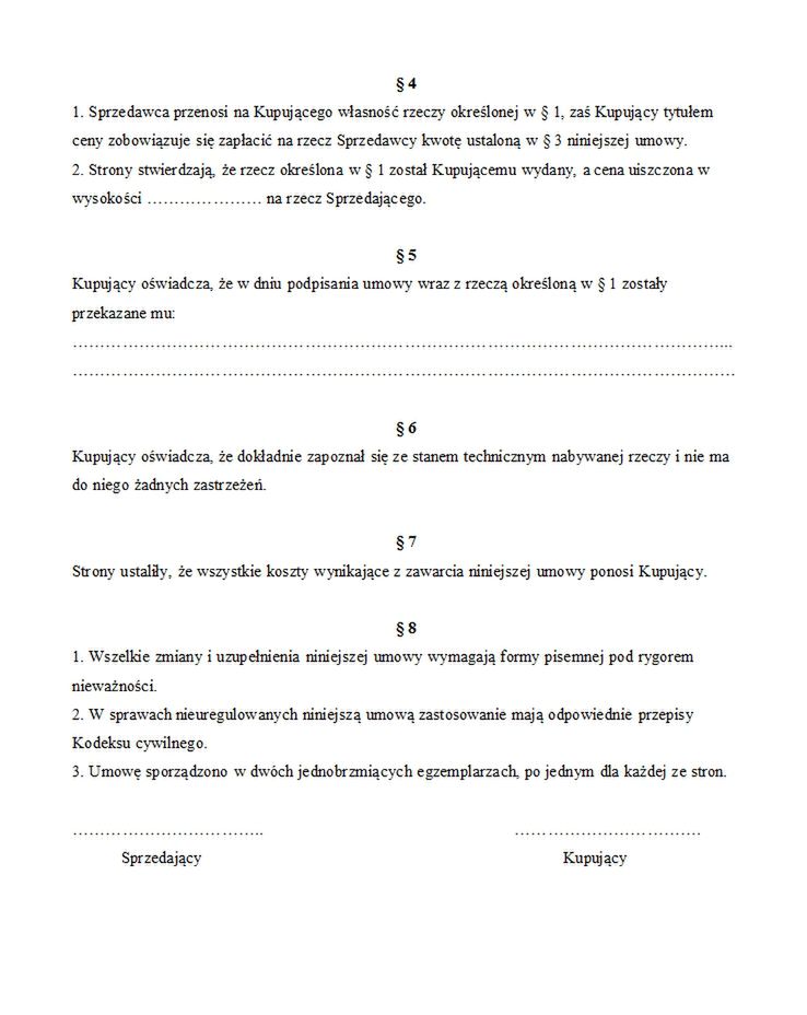 umowa kupna-sprzedaży - wzór (2) 