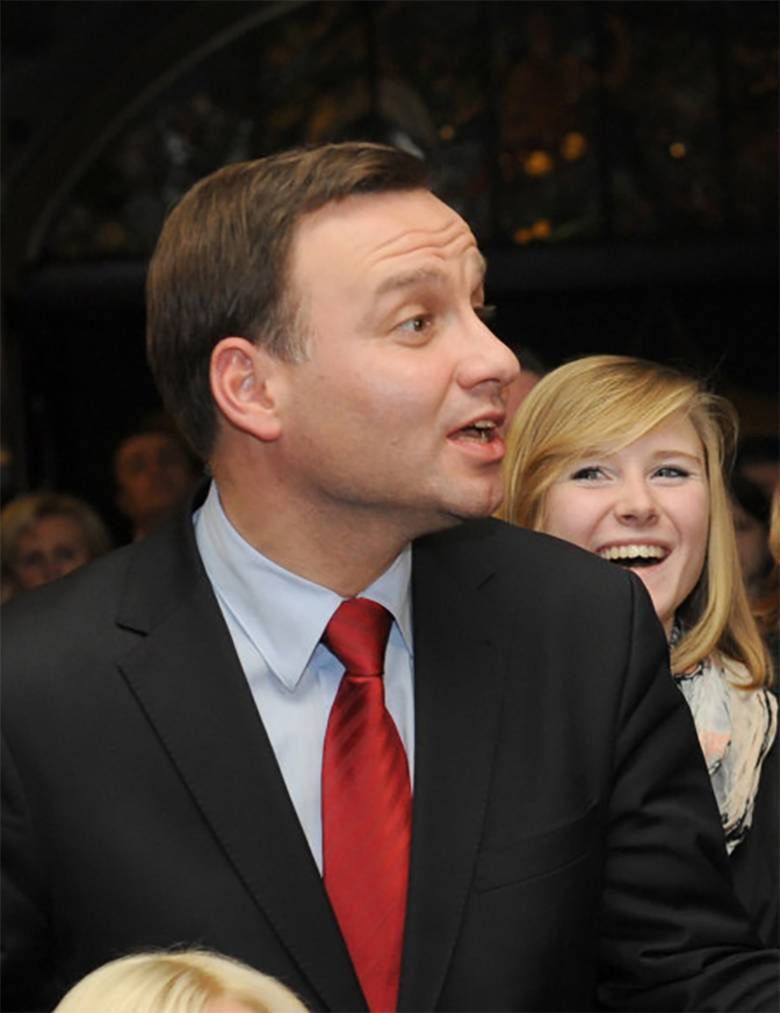 Kinga Duda i Andrzej Duda w 2010 roku