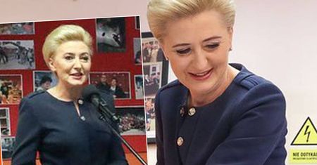 Jeśli nosić płaszcz, to tylko tak jak Agata Duda! Co za klasa