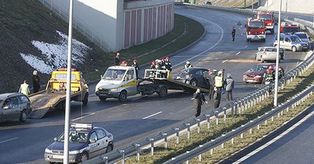 Karambol w Rudzie Śląskiej