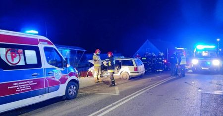 Pomorze. Dramat na przystanku autobusowym. 40-latek nie żyje