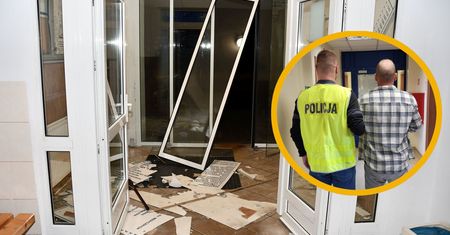 Agresywny 41-latek zdemolował szpital. Trafił na trzy miesiące do aresztu