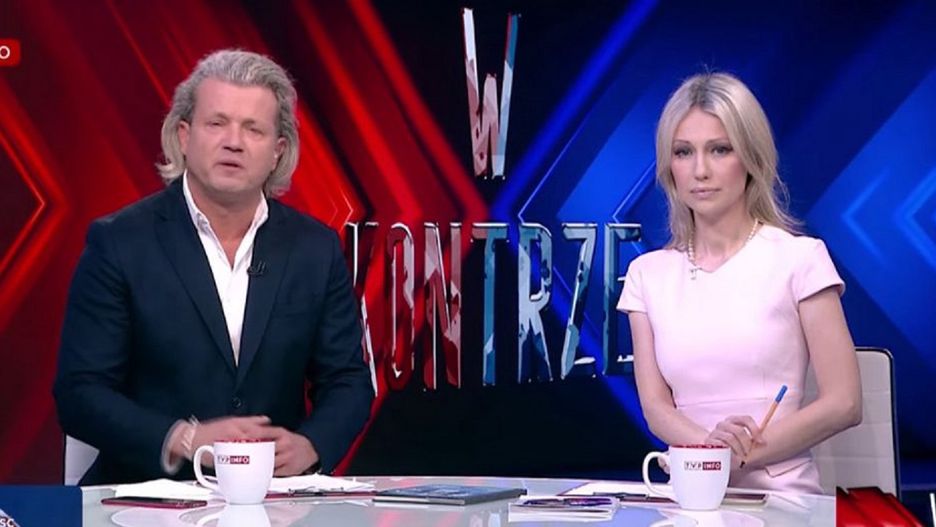 Jarosław Jakimowicz i Magdalena Ogórek są prowadzącymi programu "W kontrze"