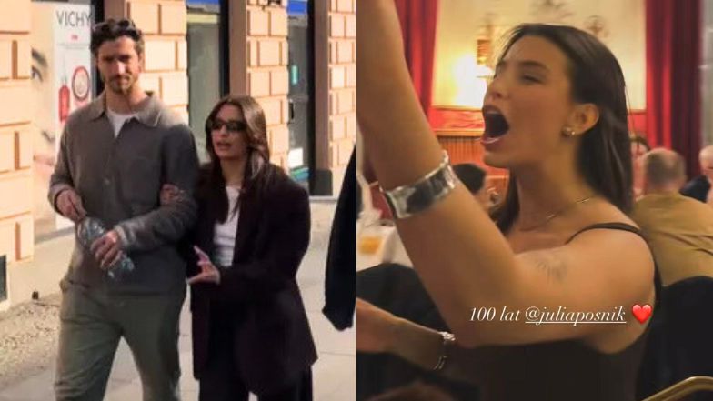 Julia Wieniawa i jej NOWY CHŁOPAK (?) bawili się razem na urodzinowej balandze przyjaciółki artystki (FOTO)