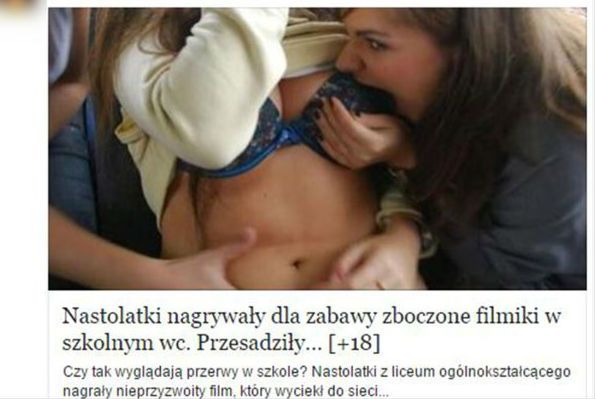 "Nastolatki nagrywały zboczone filmiki". Tak, to kolejny SMS-owy przekręt na Facebooku 2