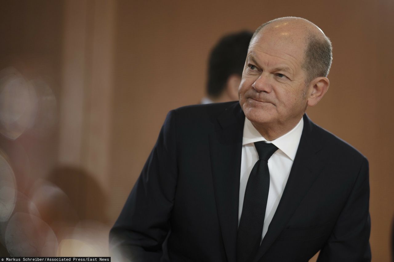 Niemiecki kanclerz Olaf Scholz