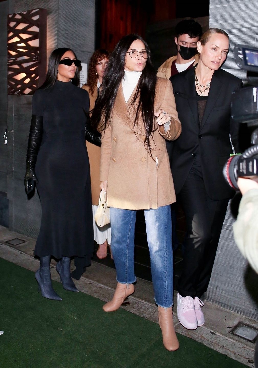 Demi Moore na kolacji z Kim Kardashian i Rumer Willis
