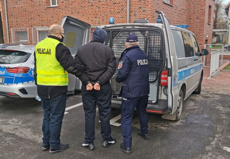 Oleśnica. Celowo przejechał psa, po czym straszył w sieci rozlewem krwi. Rafał B. już za kratkami