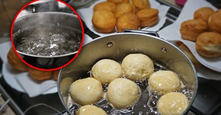 Babciny trik na pączki, które nie chłoną tłuszczu. Zrób to przed smażeniem