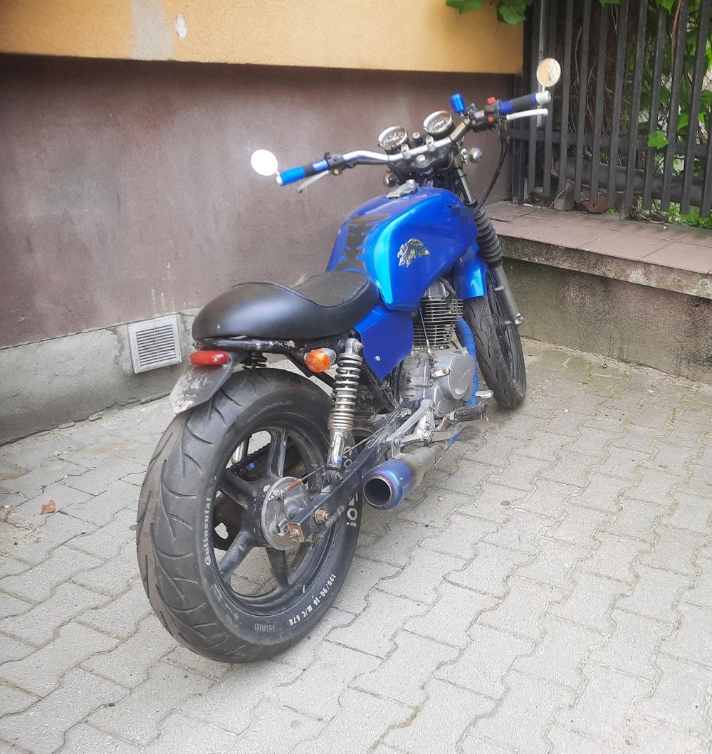 Skradziony motocykl wrócił do właściciela.