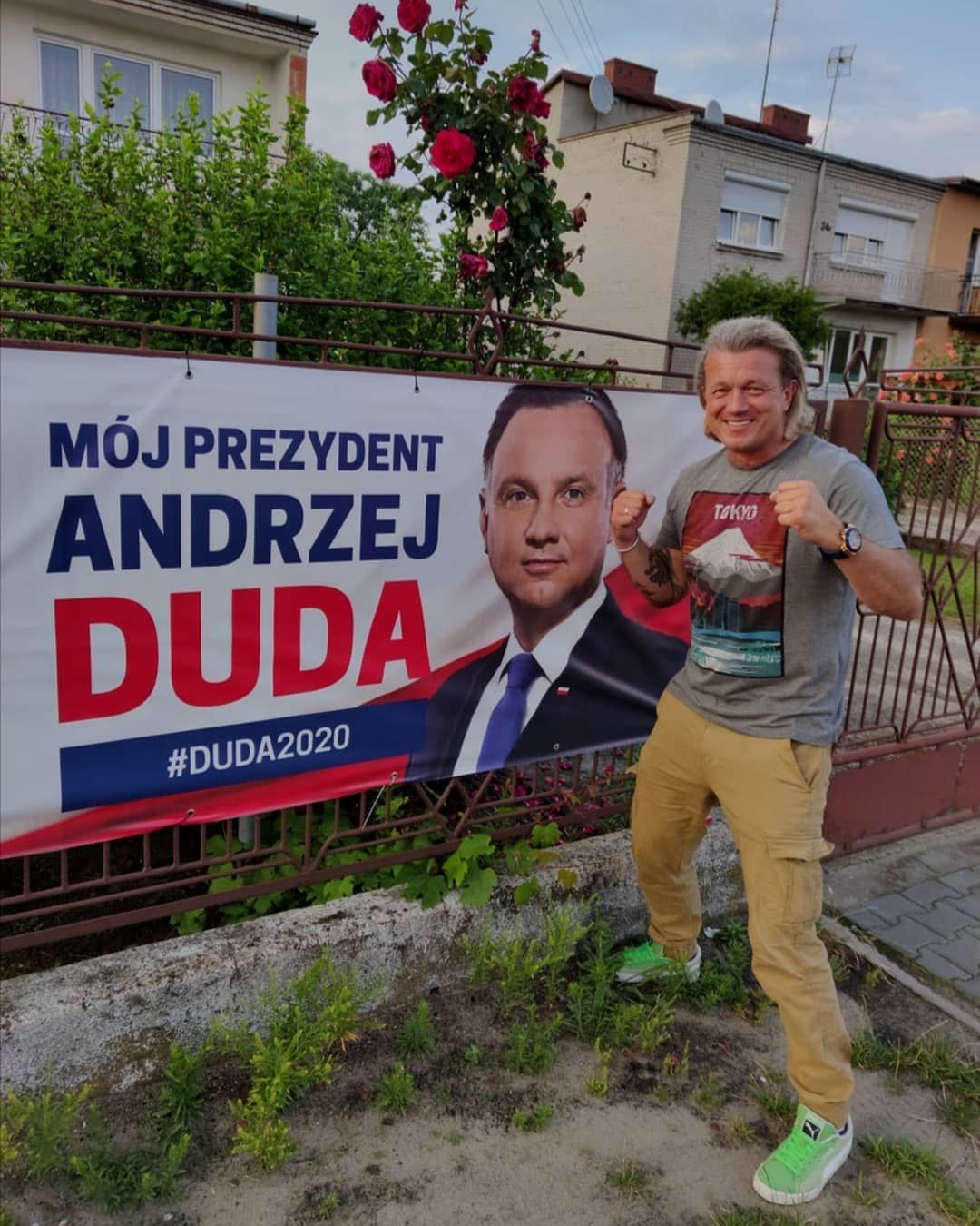 Jarosław Jakimowicz popiera Andrzeja Dudę