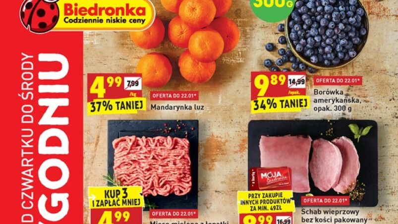 Biedronka gazetka od 20 stycznia 2022