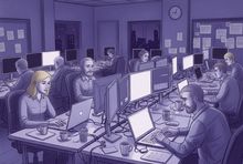 Raport o głównych przyczynach stresu dziennikarzy. 