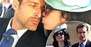 Na ślubie księcia Harry'ego był również przystojny Alexi Lubomirski z piękną żoną. Jej kreacja ma 50 lat i jest absolutną perełką