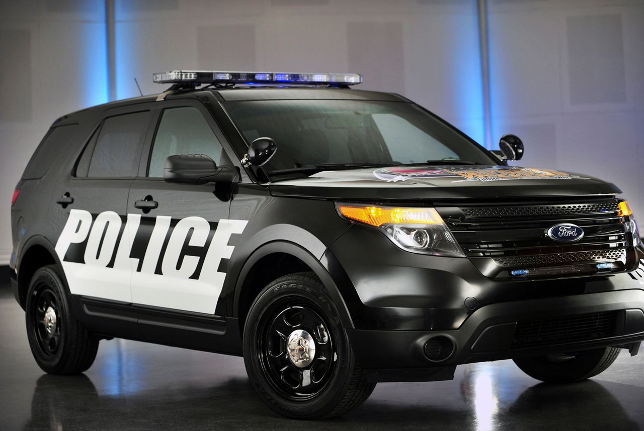 The 2013 Ford Police Interceptor Utility and Sedan will serve as the pace cars for this yearâs Ford Championship Weekend NASCAR races at Homestead Miami Speedway Nov. 18-20. (11/08/2011)