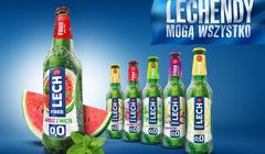 Bezalkoholowy Lech w nowym smaku Arbuz i Mięta
