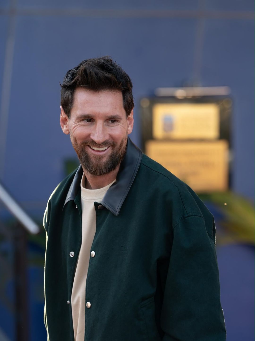 Leo Messi z żoną
