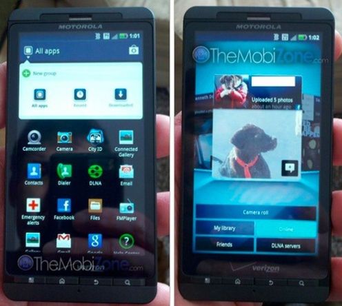 Motorola Droid X 2 – Tegra 2 i 4,3-calowy ekran qHD?