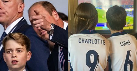 Pałac Buckingham opublikował zdjęcie księżniczki Charlotte i księcia Louisa! Tak kibicowali Anglii podczas finału Euro 2024 (FOTO)