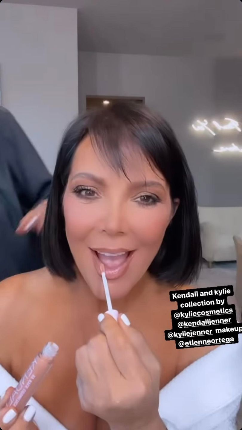 Kris Jenner zaprezentowała nową fryzurę