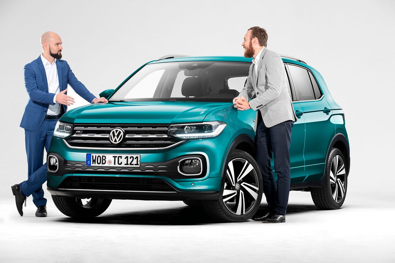 Nowy model Volkswagena przedstawił nam w Wolfsburgu David Thiele, który koordynował projekt stworzenia tego modelu (fot. Volkswagen)