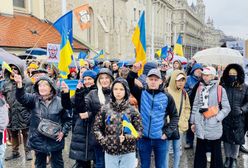 WP z Budapesztu: Proukraiński protest. "Orban, przestań wspierać morderców"
