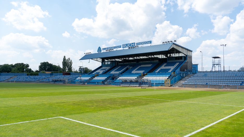 ruch, chorzow, stadium, stadion, ruchu, chorzów, arena, venue, football, field, soccer, pitch, team, the blues, game, goal, grass, club, sport, sports, stand, bleacher, bleachers, blues, building, empty, event, green, ground, hks, home, ks, league, logo, match, metropolitan, municipal, niebiescy, play, poland, polish, ball, seat, seating, seats, cicha street, turf, batory, district
