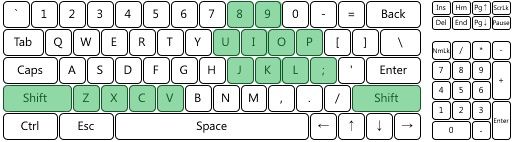 Modecom Volvano Gamer - pełny n-key rollover