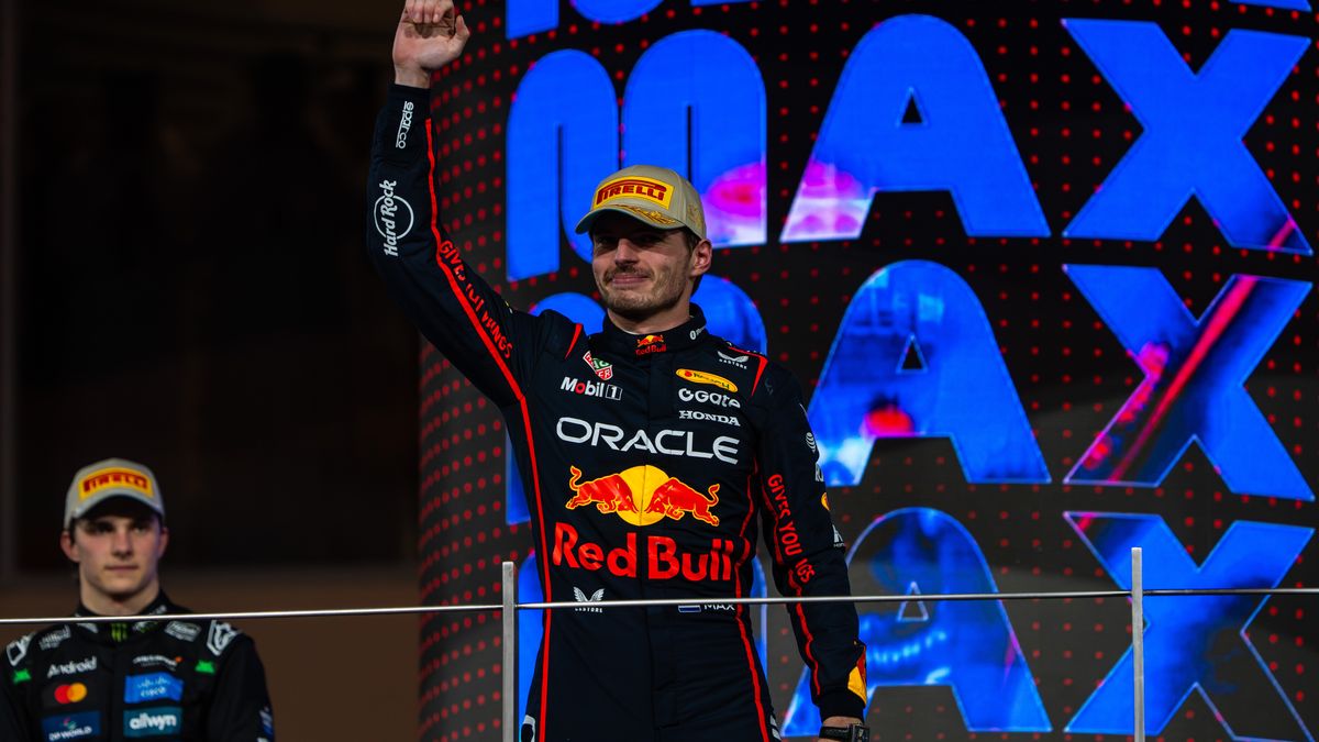 ABU DHABI, UNITED ARAB EMIRATES - 2025/12/07: Oracle Red Bull Racing 1 Team's Dutch driver Max Verstappen after the race of the Formula 1 Abu Dhabi Grand Prix 2025. (Photo by Luca Martini/SOPA Images/LightRocket via Getty Images)