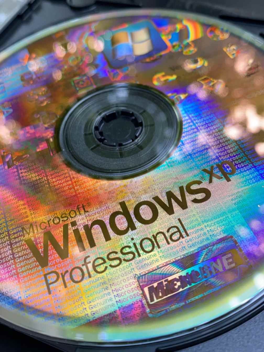 Oryginalna płyta z Windows XP