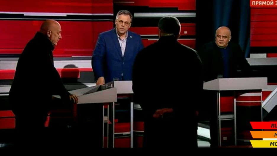 Dziennikarze w rosyjskiej telewizji rozmawiają o błędach podczas inwazji