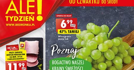 Najnowsza gazetka Biedronka od czwartku 28 lipca. Promocje w Biedronce 28.07-3.08