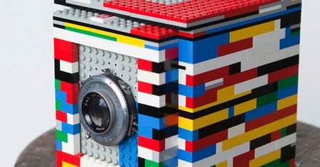 Zobaczcie zdjęcia z aparatu z klocków Lego
