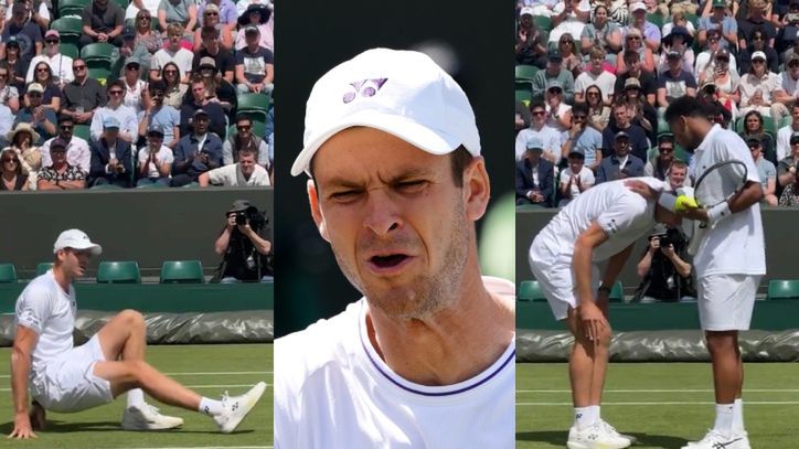 Hubert Hurkacz zaliczył kontuzję na Wimbledonie