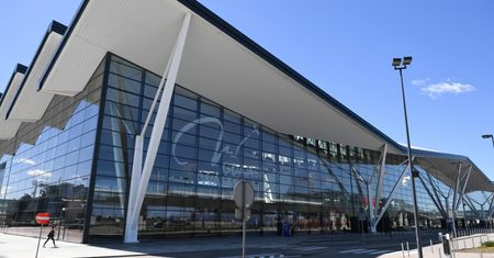 Gdańsk. Awaryjne lądowanie samolotu na lotnisku