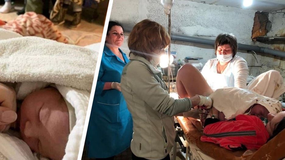 porody dzieci w trakcie wojny na Ukrainie