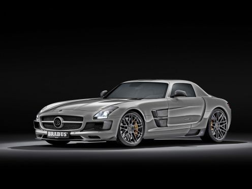 Supersamochód z Bottrop – Brabus SLS AMG 700 Biturbo (2011)