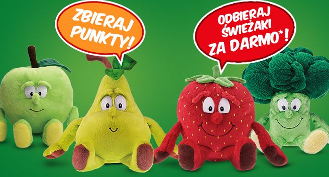 „Gang Świeżaków” z owocami i warzywami w rodzinnej promocji Biedronki (wideo)